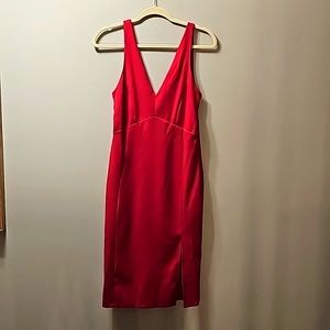 Lulus Red Stretch Bodycon Dress